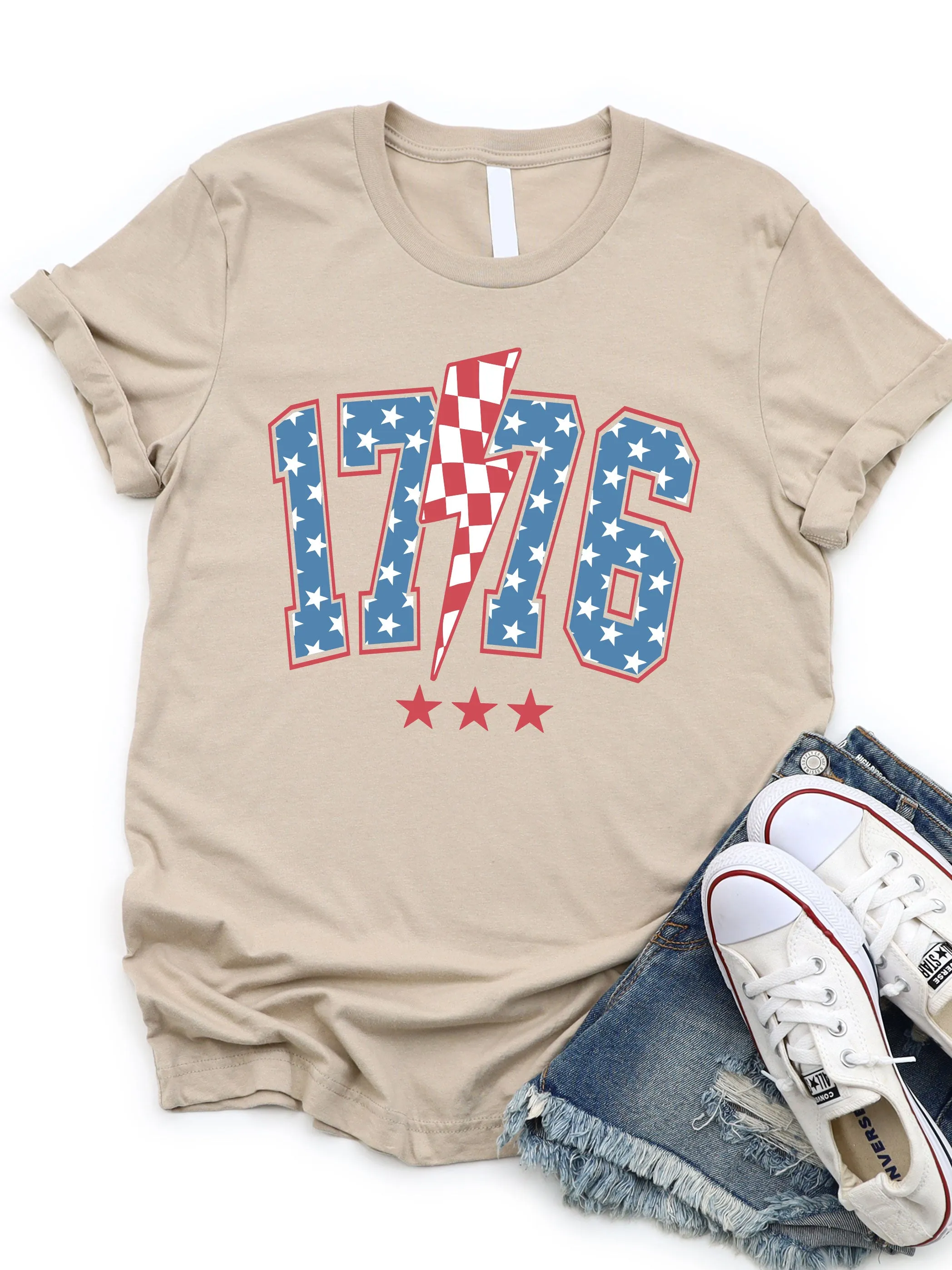 1776 Lightning Bolt - Graphic Tee