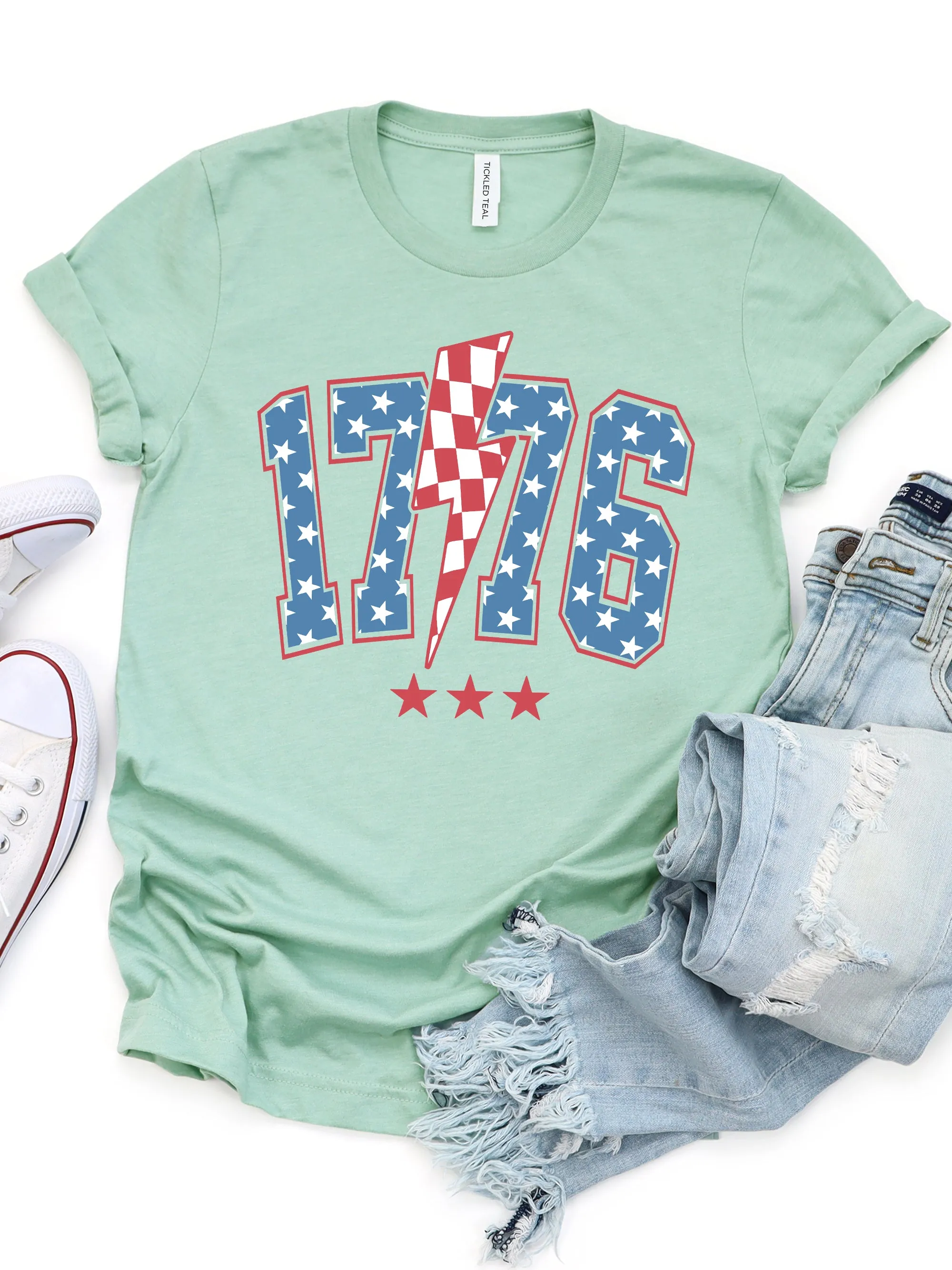 1776 Lightning Bolt - Graphic Tee