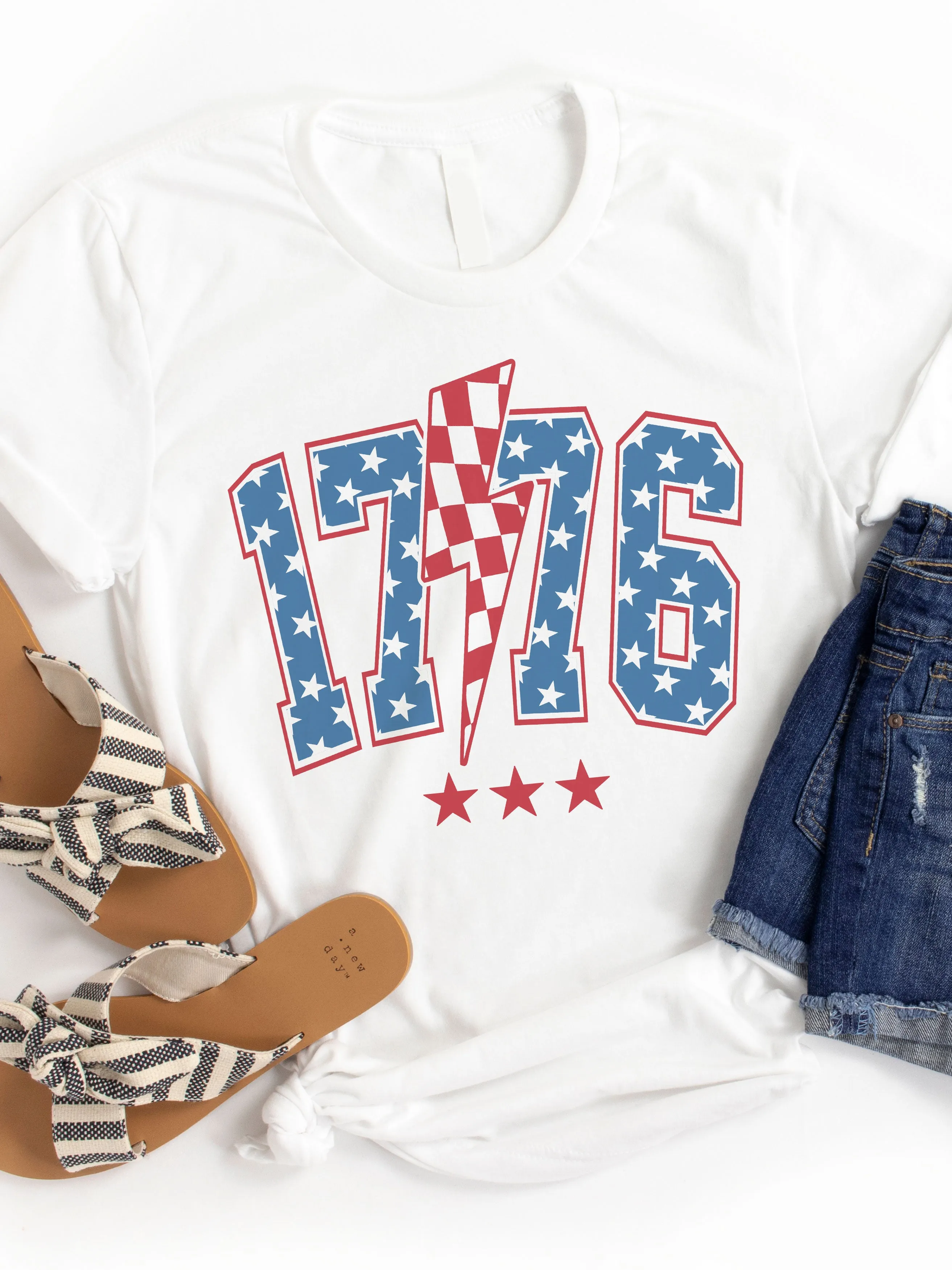 1776 Lightning Bolt - Graphic Tee