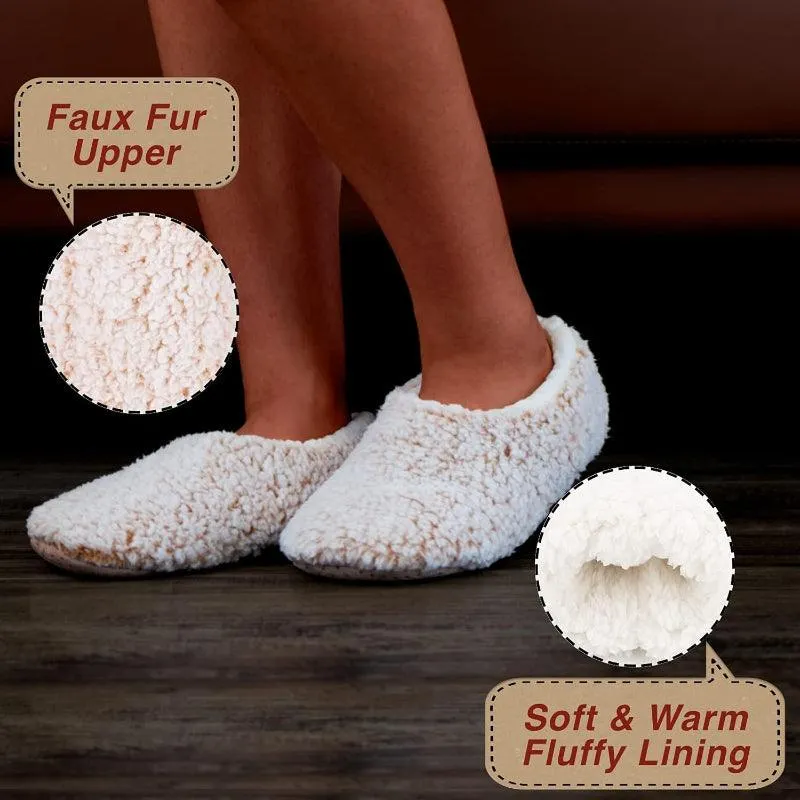 2 Pack Warm Fuzzy Anti Skid – Stay Cozy and Safe Indoors Slippers