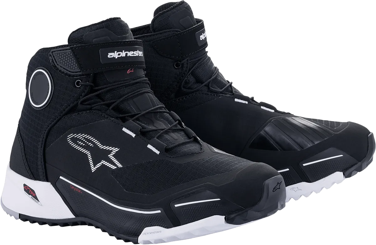 ALPINESTARS CR-X Drystar? Shoes - Black/White - US 8 261182018