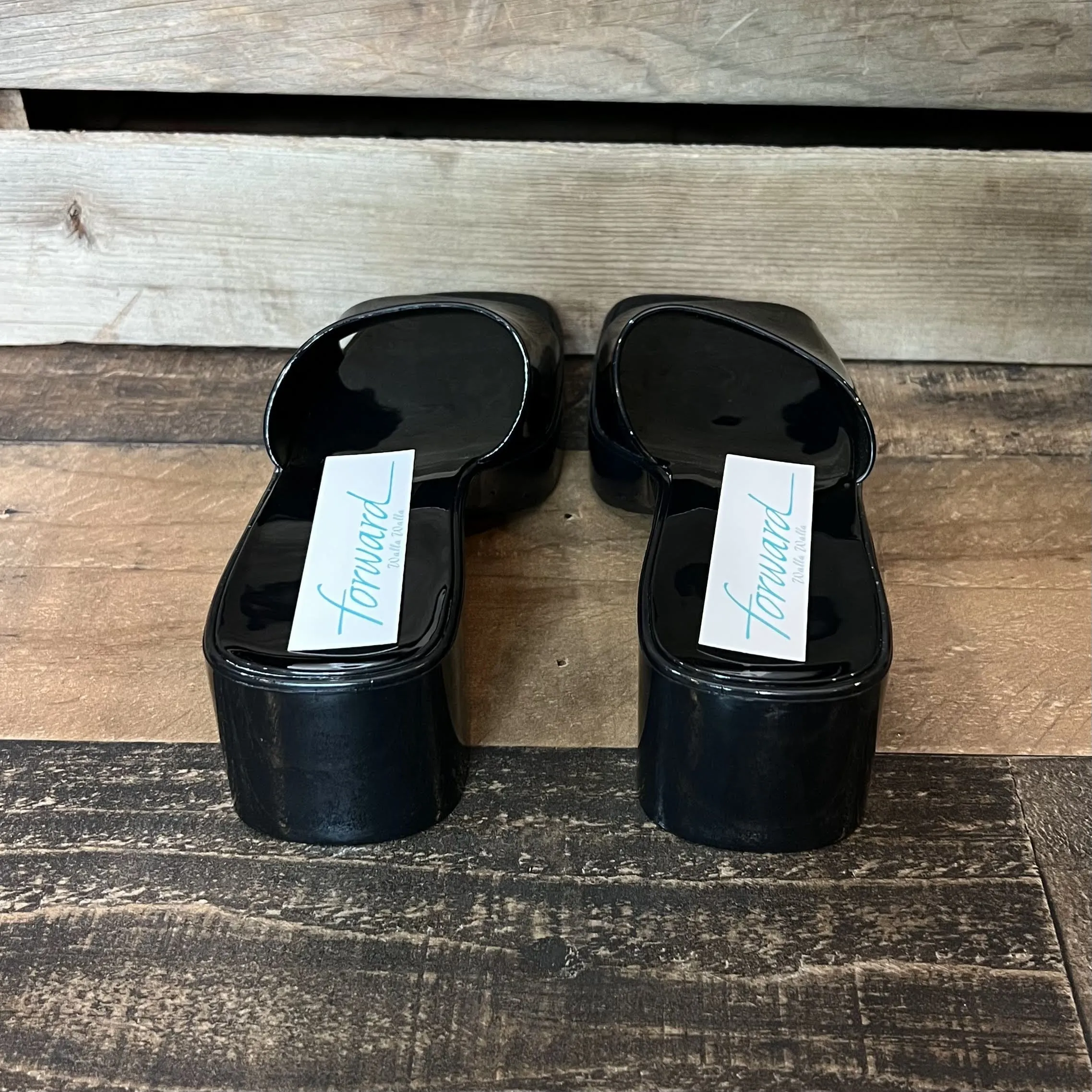 Brittney Block Heel Black