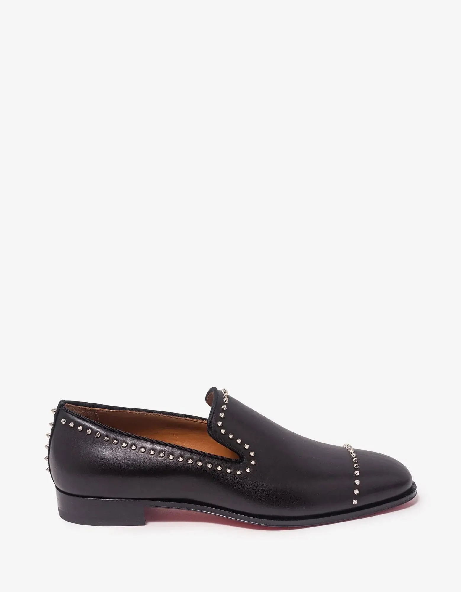 Christian Louboutin Dandy Cloo Flat Black Loafers