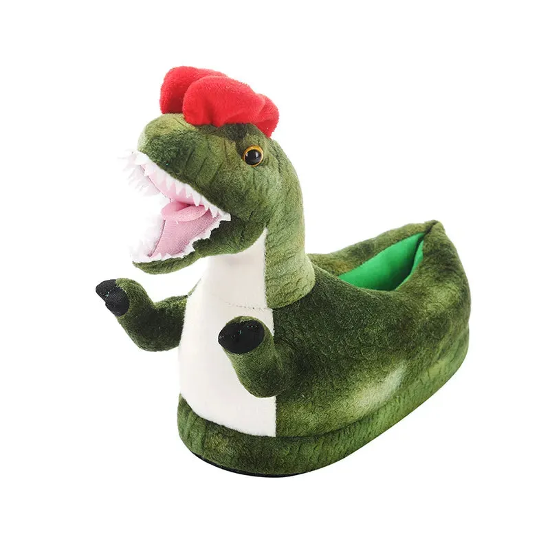 Cozy Cartoon Fur Slippers for Winter