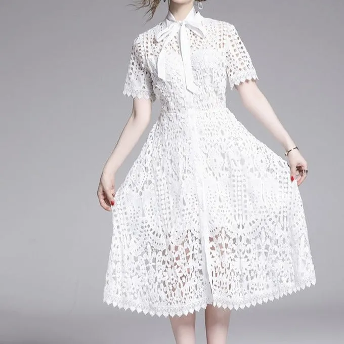 Denver A-line Button Dress