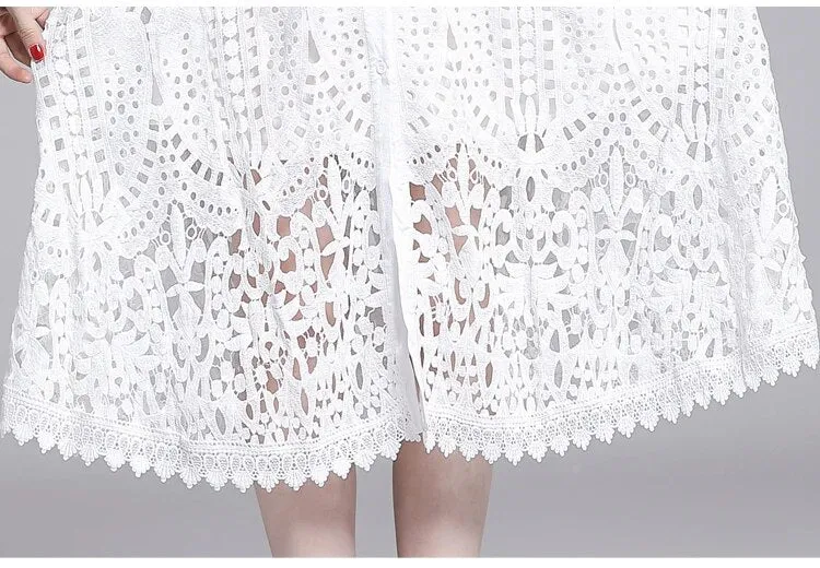Denver A-line Button Dress
