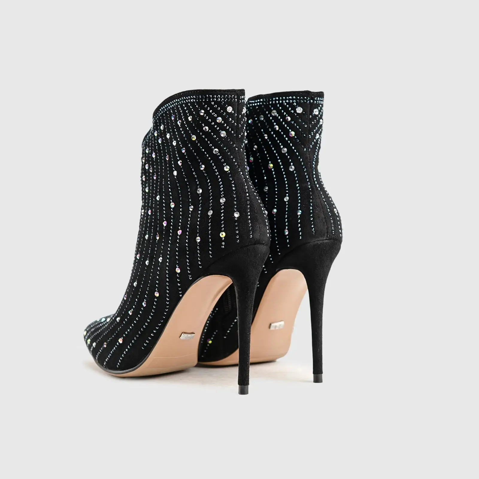 Dress Ankle Boots Black Car022