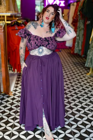 Fae Skirt - Purple Rain