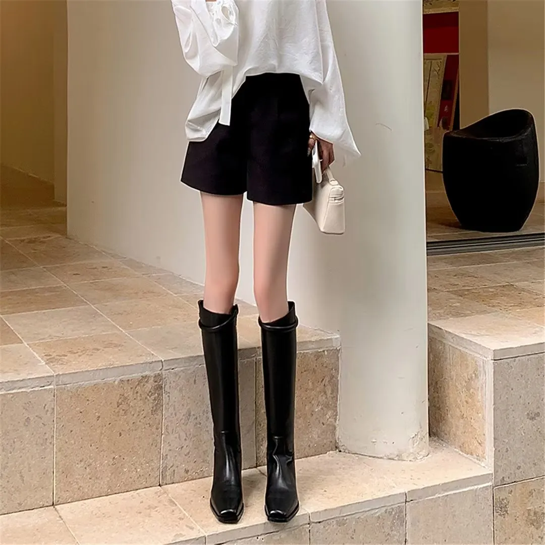 Fieralis Velvet Tall Boots