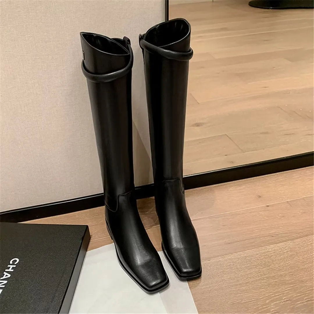 Fieralis Velvet Tall Boots