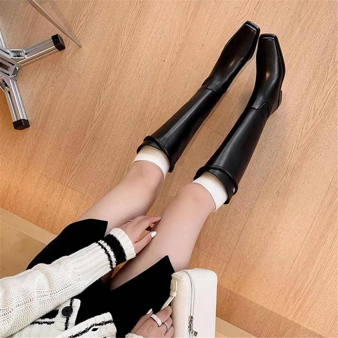 Fieralis Velvet Tall Boots