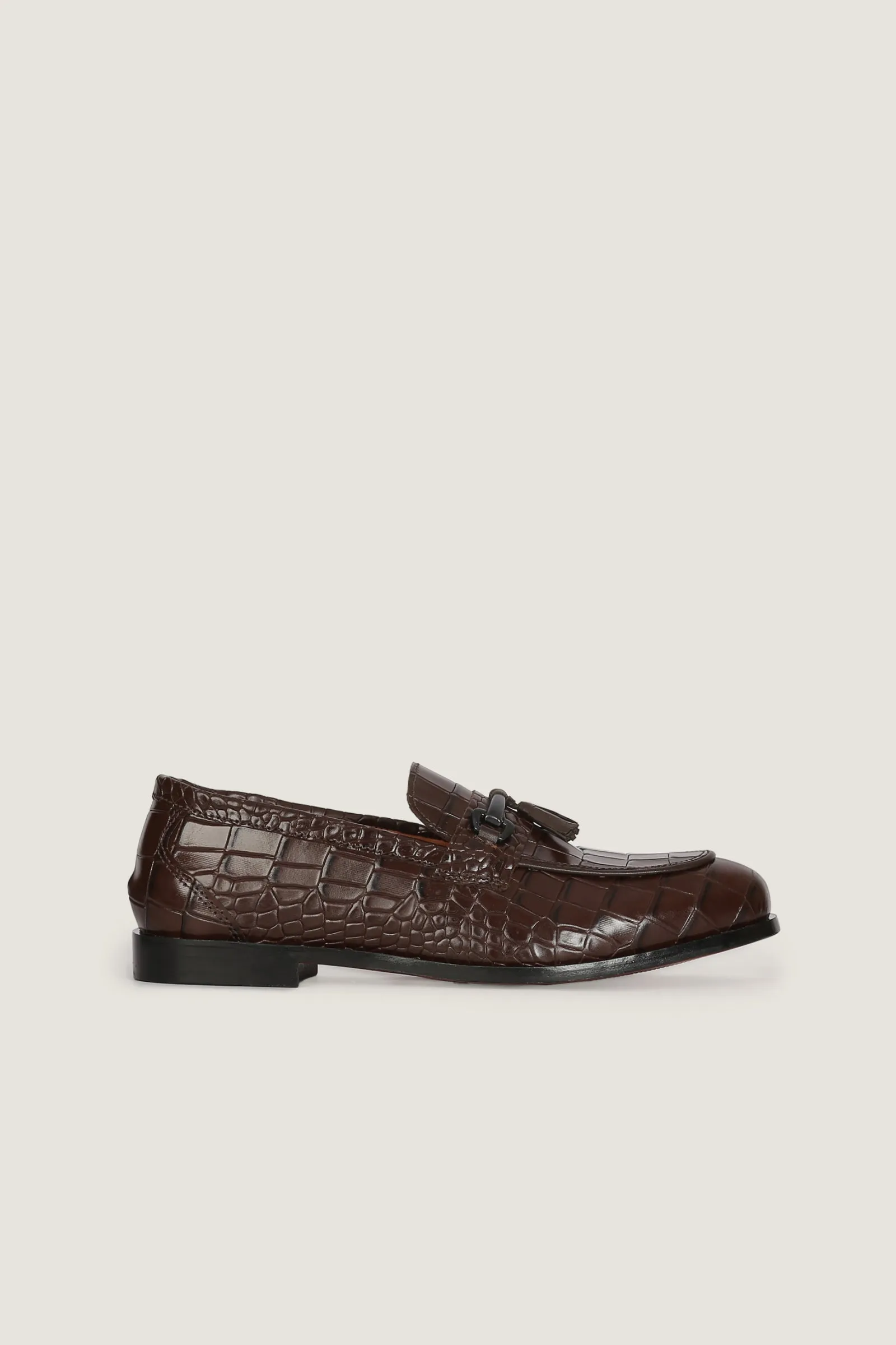 Formal Shoe Croc Print