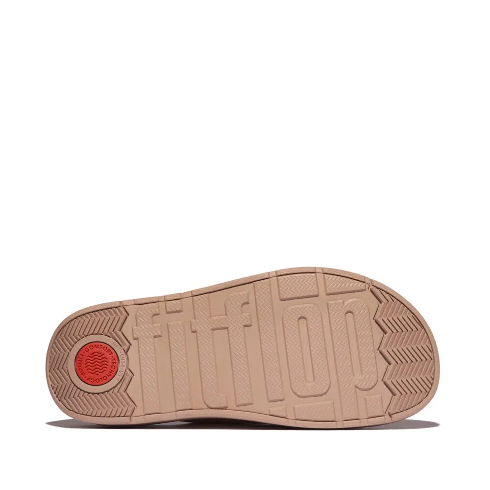 Gen-FF Buckle Two-Bar Leather Slides