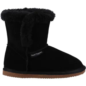 Hush Puppies Girls Ashlynn Slippers - Black