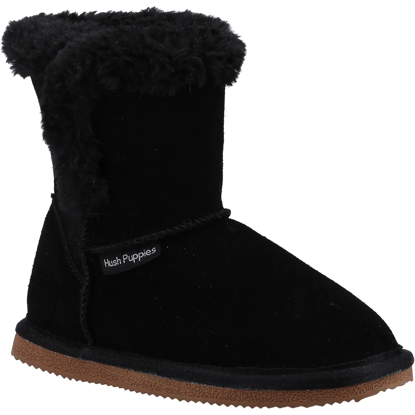 Hush Puppies Girls Ashlynn Slippers - Black