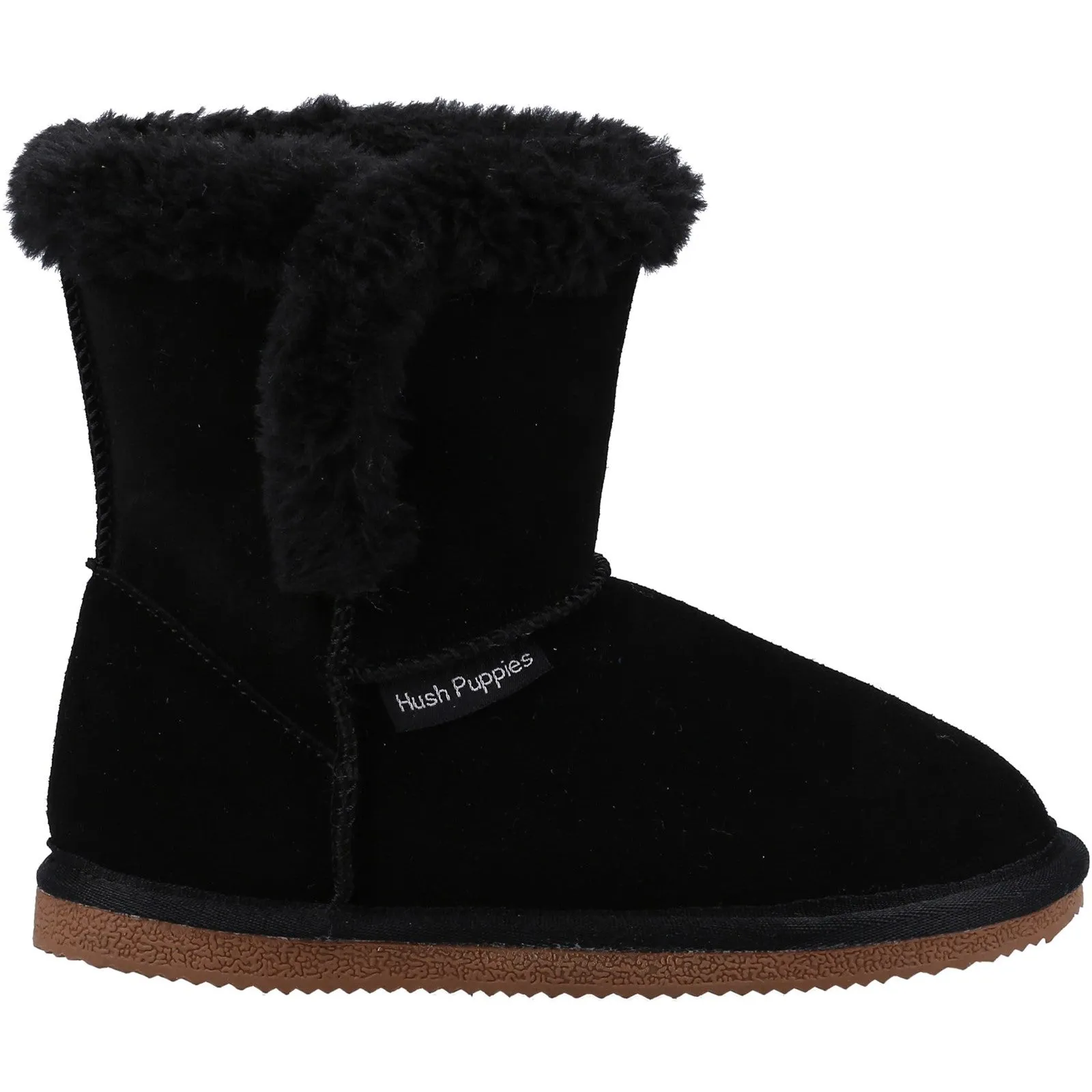 Hush Puppies Girls Ashlynn Slippers - Black