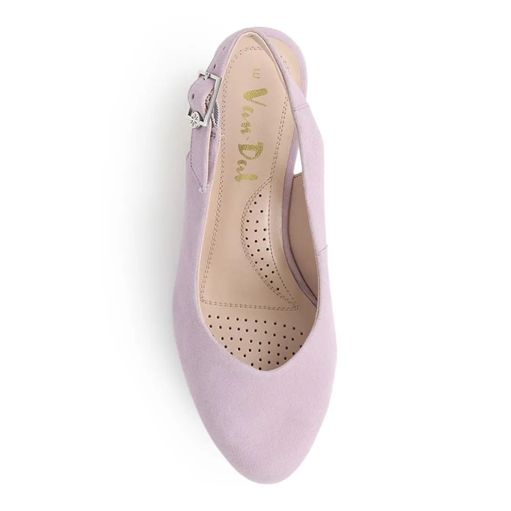 Leather Slingback Shoes - VAN39067 / 326 551