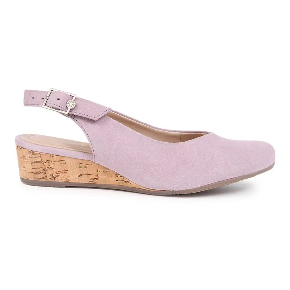 Leather Slingback Shoes - VAN39067 / 326 551