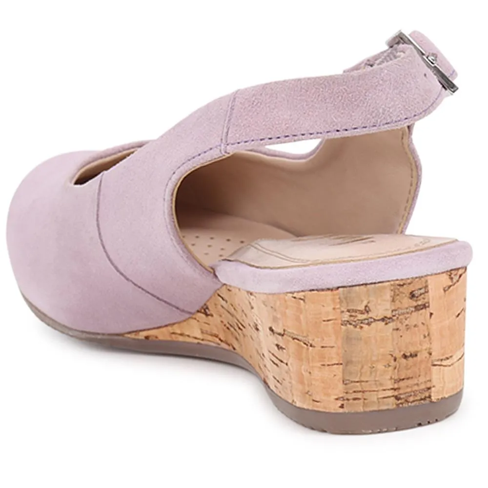 Leather Slingback Shoes - VAN39067 / 326 551
