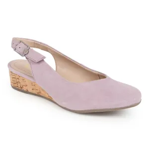 Leather Slingback Shoes - VAN39067 / 326 551