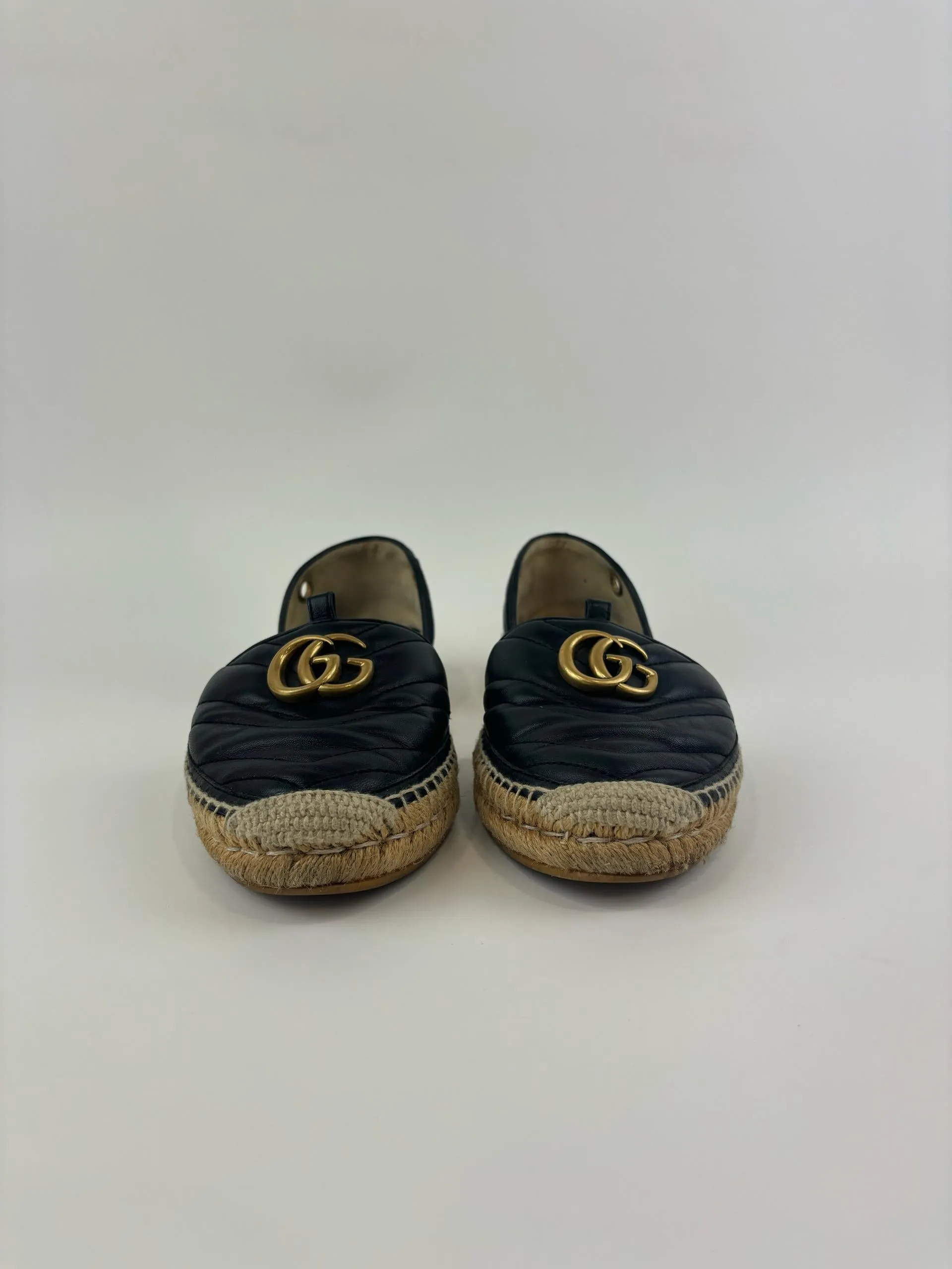 Marmont Tie Up Lace Espadrilles Flat Size 38.5