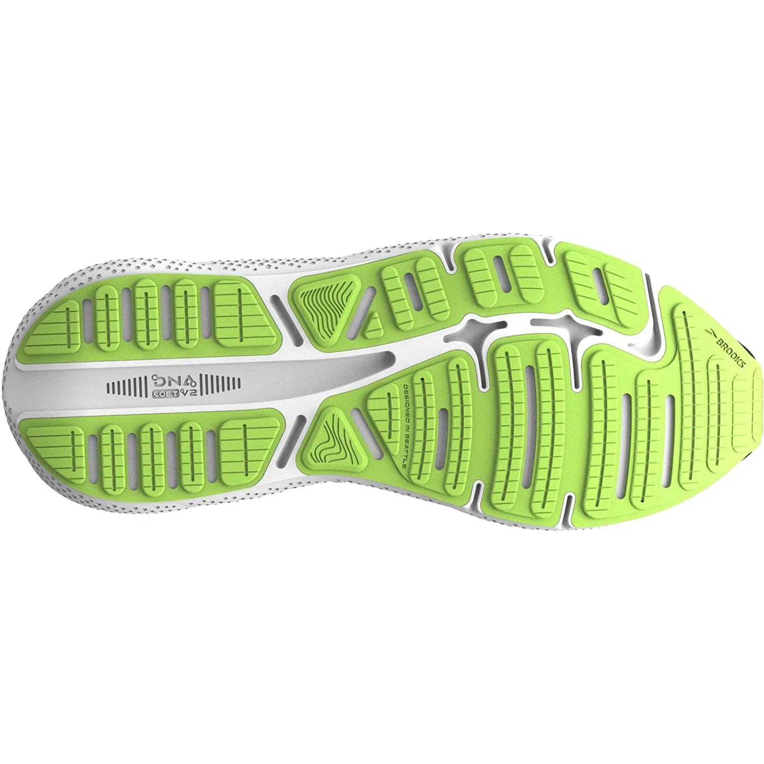 Men's Brooks Ghost Max Black/Atomic Blue/Jasmine