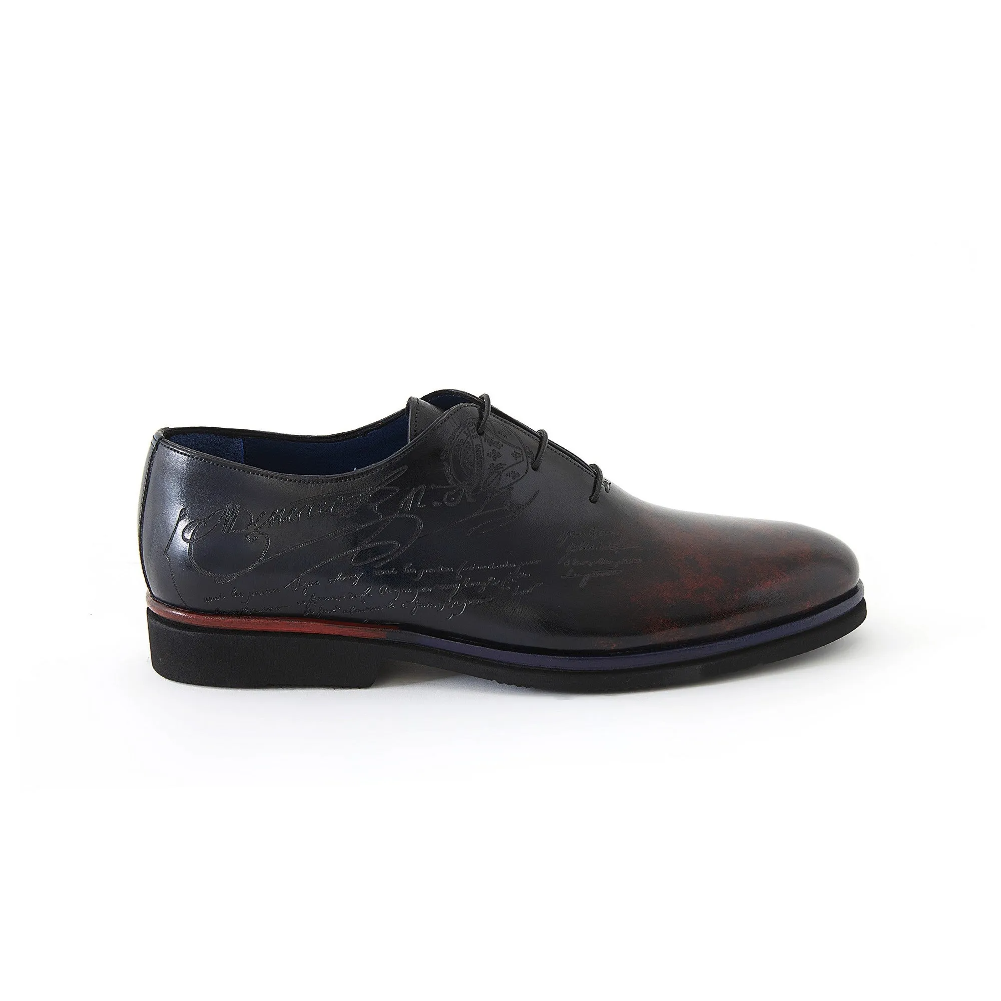 Men's Calf Leather Lace Up Handmade Oxford M7041