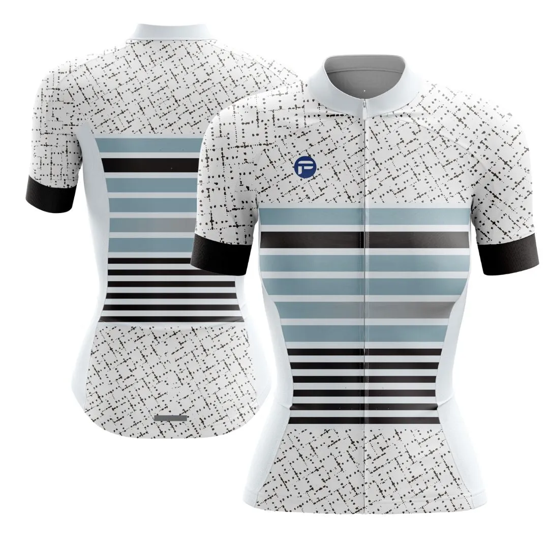 Neo Stripes | Women's Short Sleeve Cycling Jersey