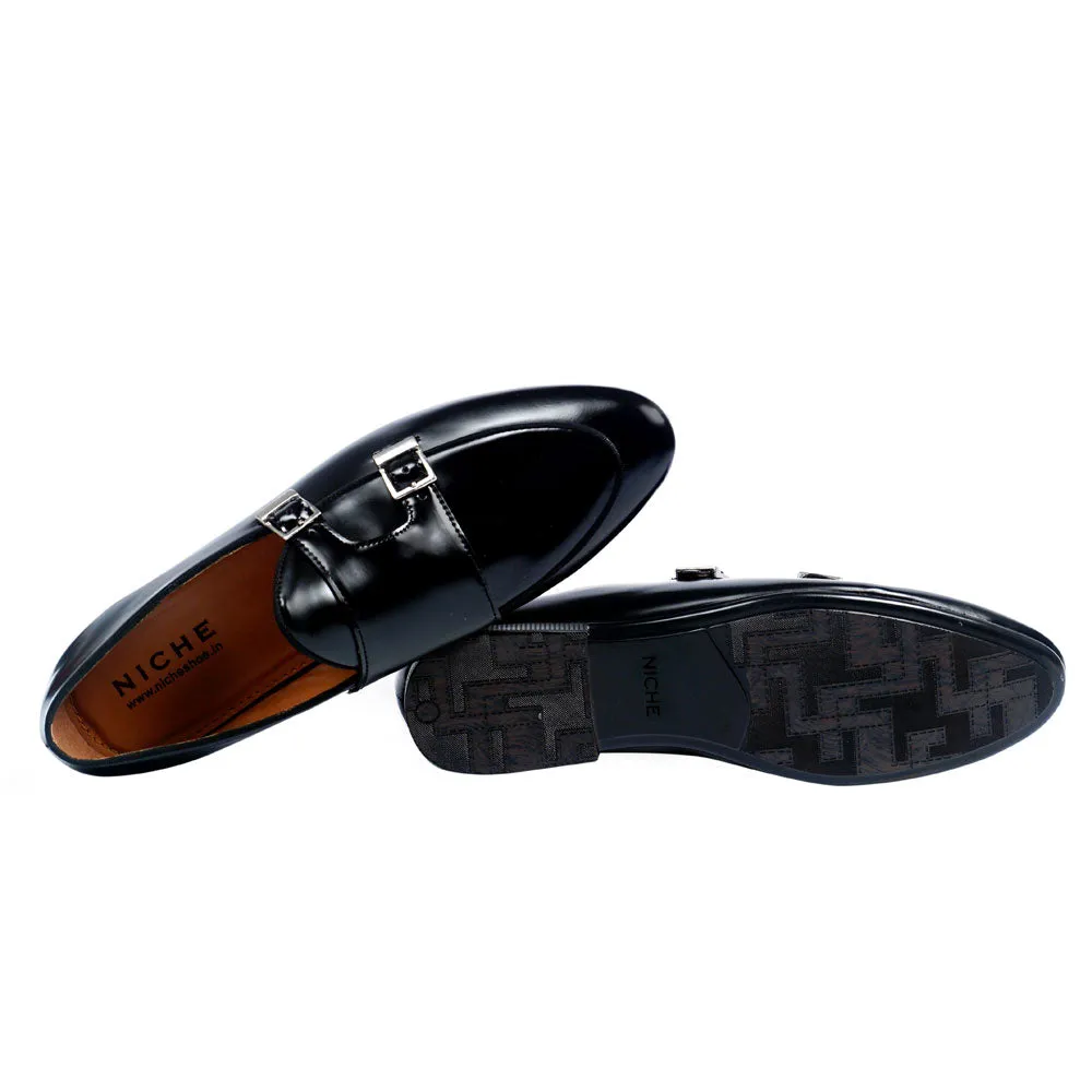 NICHE Black Profound Belgian Loafers