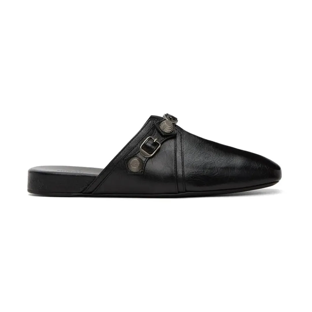 Reverie Leather Studded Mule