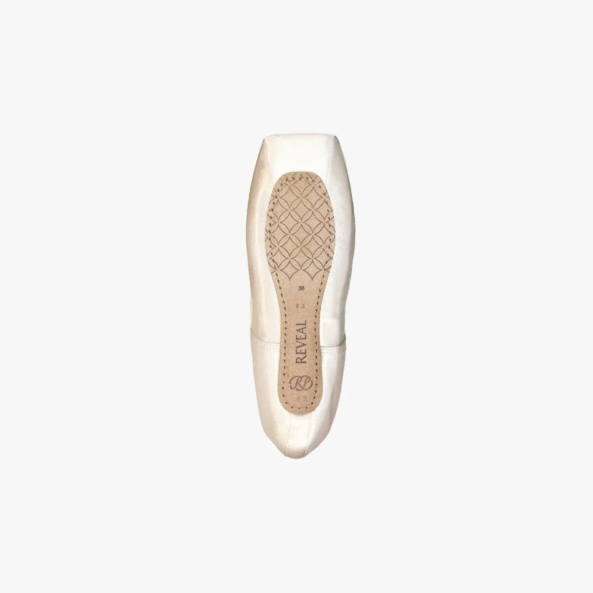 Russian Pointe Reveal U-Cut W/Drawstring Satin Tip Pointe Shoe