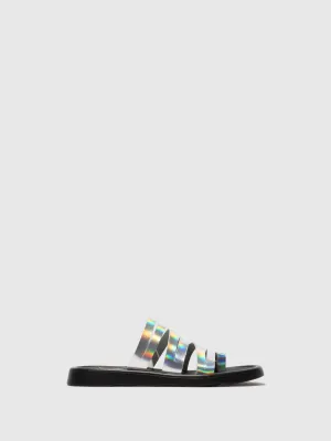 Slip-on Sandals TARI062FLY SILVER
