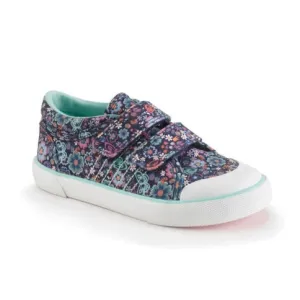 Start rite Garden Navy Floral Canvas