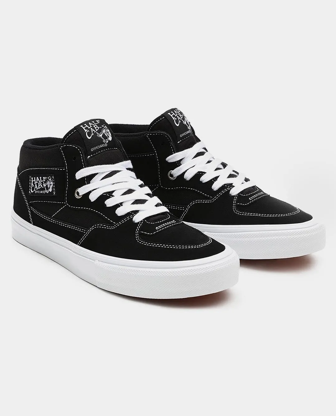 Vans - Skate Half Cab Shoe - Black/White
