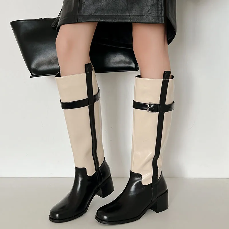 Veltique Casual Tall Boots