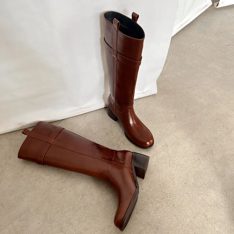 Veltique Casual Tall Boots
