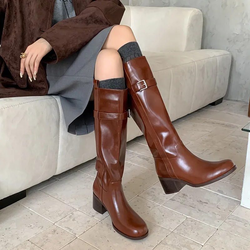 Veltique Casual Tall Boots