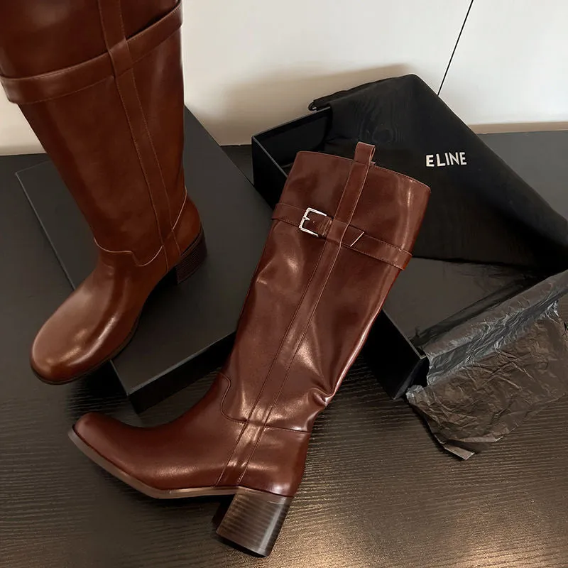Veltique Casual Tall Boots