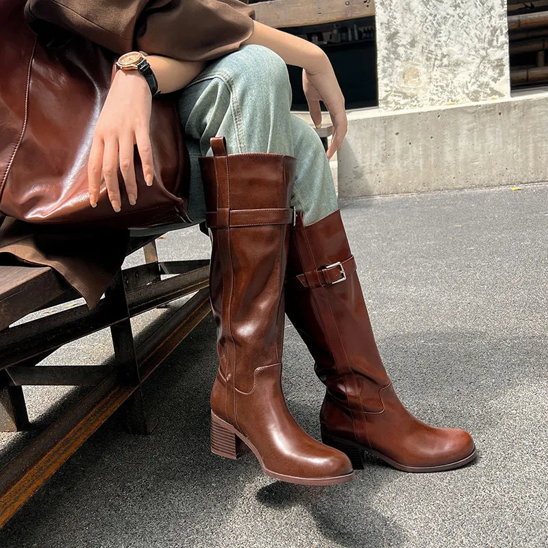 Veltique Casual Tall Boots