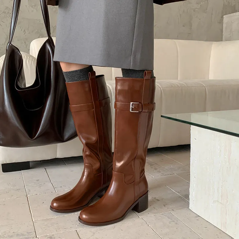 Veltique Casual Tall Boots