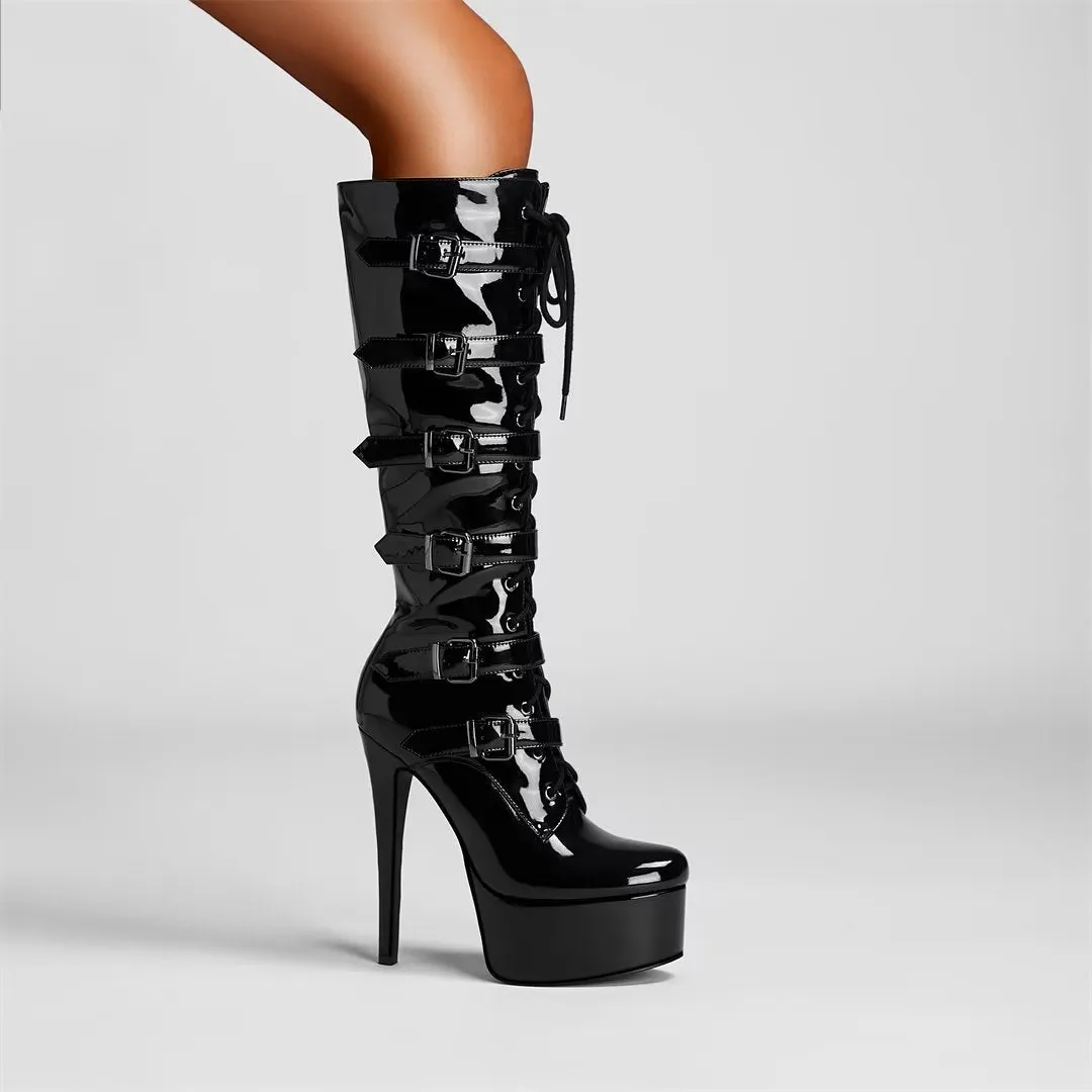 Veltique Luxe High Slip Boots