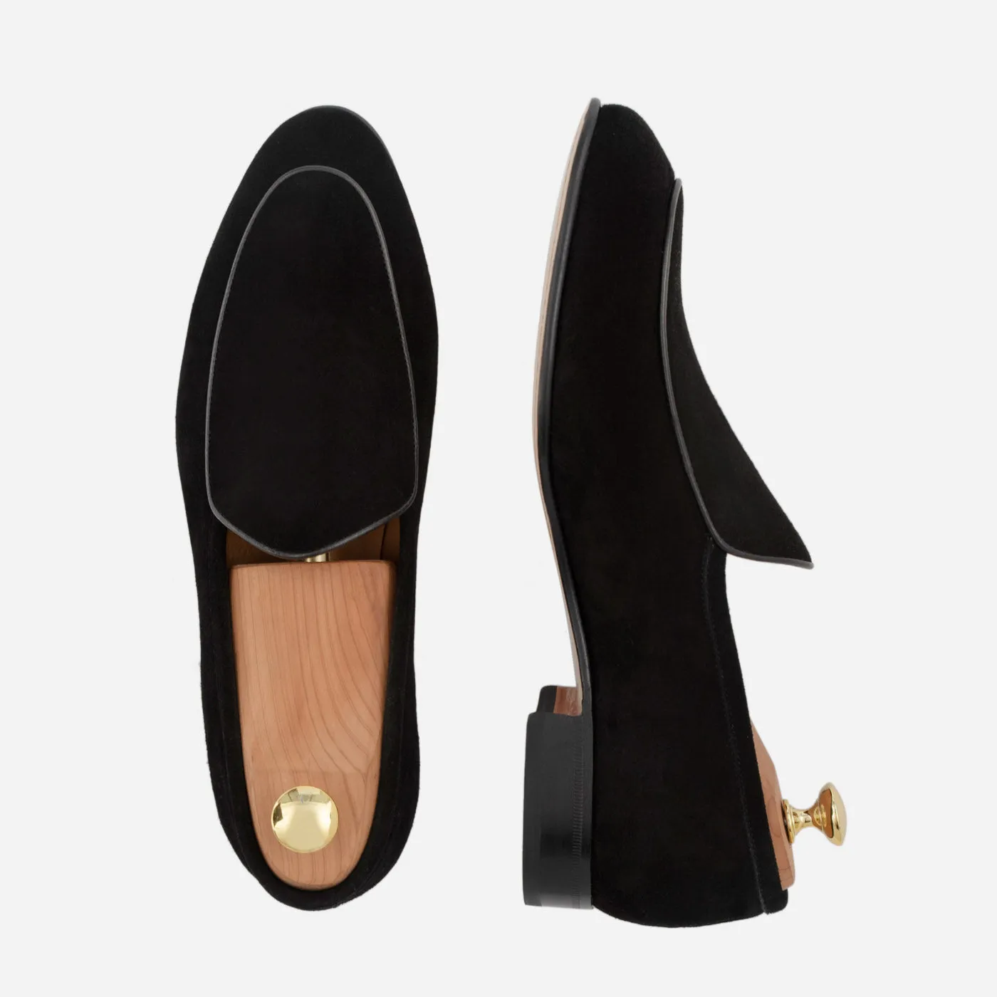 Vincent Belgian Loafer - Suede - Men's