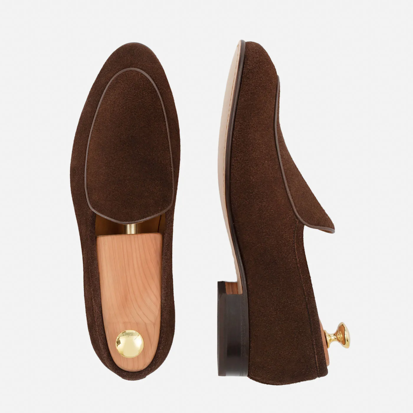 Vincent Belgian Loafer - Suede - Men's