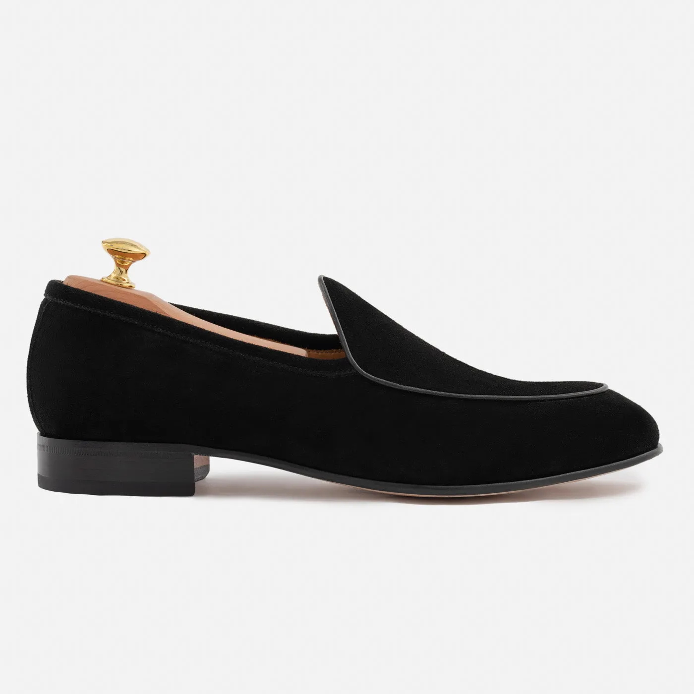 Vincent Belgian Loafer - Suede - Men's